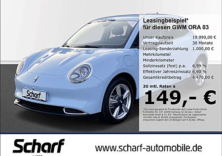 GWM Ora 03 300 Pro Navi SHZ LED PDC 360 Kamera Klimaautom e-S