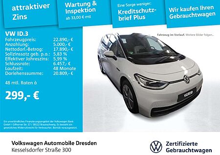 VW ID.3 Volkswagen Tech Kamera LED Navi Pano ACC