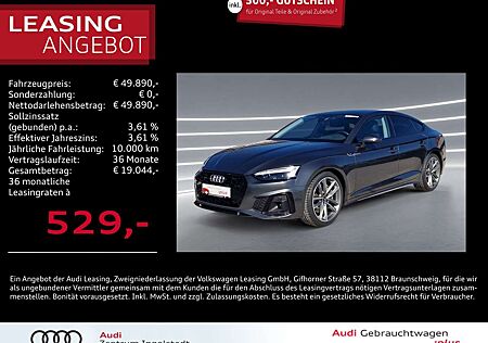 Audi A5 Sportback 45 TFSI qu S line MATRIX AHK ACC 19"