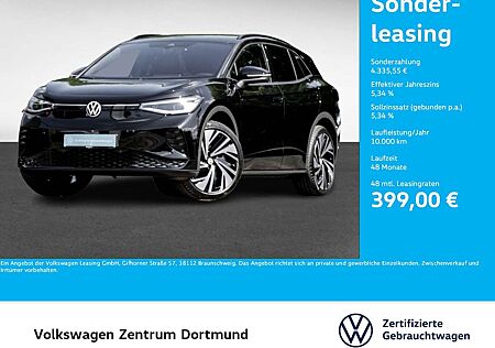 VW ID.4 Volkswagen GTX 4X4 WÄRMEPUMPE PANO AHK 360CAM ACC LM21