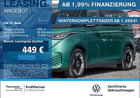 VW ID.BUZZ Volkswagen ID. Buzz PRO 360 AHK LM20 ACC eTÜREN eKLAPPE