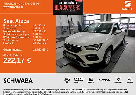 Seat Ateca Style 1.0TSI LED*NAV*GRA*PDC*KLIMA*SHZ*17"