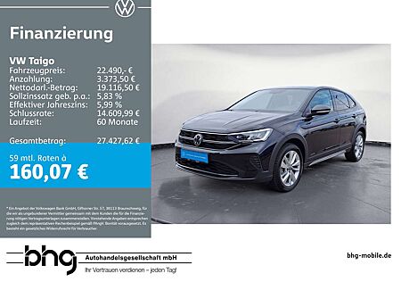 VW Taigo Volkswagen 1.0 TSI beats LED Pano ACC LaneAssist DAB+