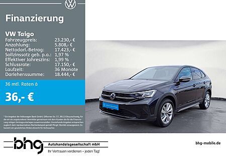 VW Taigo Volkswagen 1.0 TSI beats LED Pano ACC LaneAssist DAB+