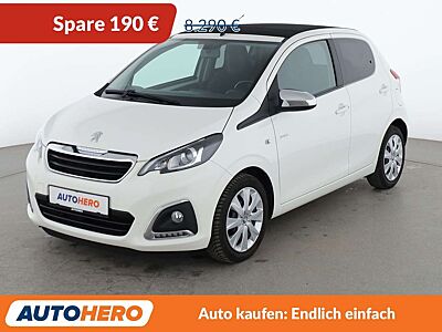 Peugeot 108 1.0 VTi TOP Style *CAM*SHZ*KLIMA*GARANTIE*