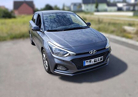 Hyundai i20 blue 1.0 T-GDI DCTStyle