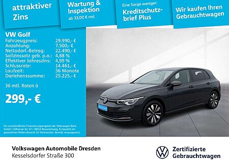 VW Golf Volkswagen VIII Life 1.5 eTSI Kamera LED ACC LANE