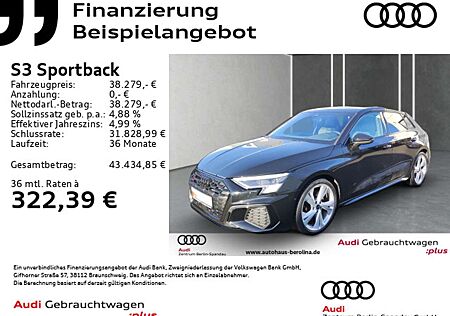 Audi S3 *MATRIX*B&O*Opt.-Schwarz+*NAV+*ACC*