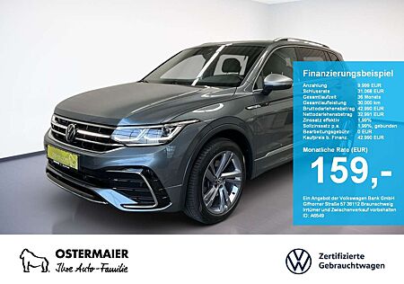 VW Tiguan Allspace Volkswagen R-LINE 2.0TSI 190PS 4Mo NP66T MATRIX.7-SITZE.PANO.