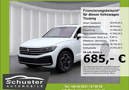 VW Touareg Volkswagen Elegance*StndHzg Luftfed Panodach 360°Ka