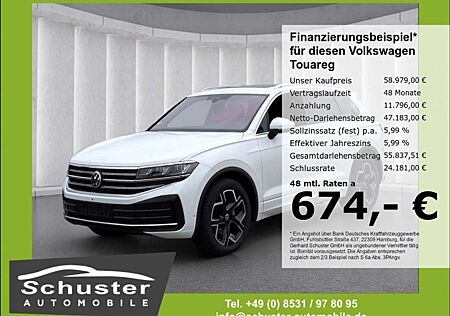 VW Touareg Volkswagen Elegance*StndHzg Luftfed Panodach 360°Ka