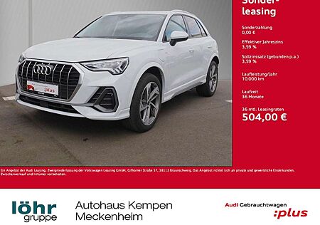 Audi Q3 45 TFSI e S line 5J Gar. Navi+VC Leder AHK