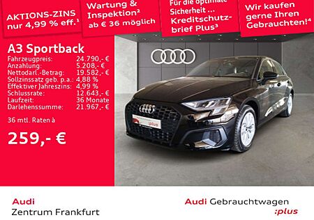 Audi A3 40 TFSI e S tronic Navi Tempomat DA