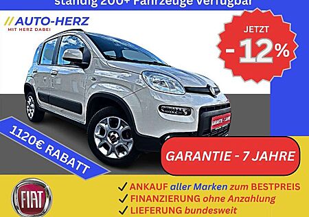 Fiat Panda Rock 4x4/Allrad Klima+PDC+Navi