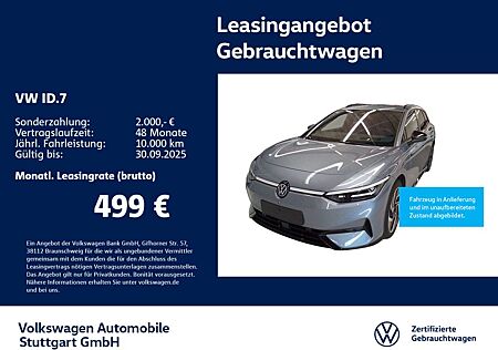 VW ID.7 Volkswagen Pro DSG 210 kW