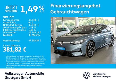 VW ID.7 gebraucht kaufen VW ID.7 Volkswagen Tourer Pro Navi Kamera AHK ACC LED SHZ