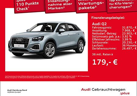 Audi Q2 35 TFSI S tronic Matrix Nav AHK Sound Keyless