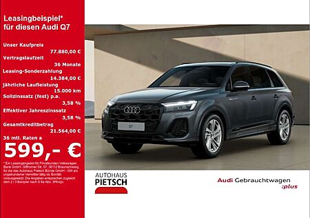 Audi Q7 50 TDI S-Line quattro HUD Luftfederung AHK PANO NA