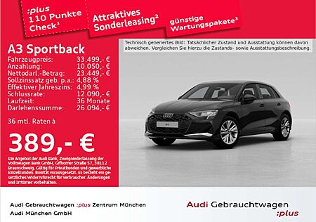 Audi A3 35 TDI S tronic advanced HuD/SONOS/