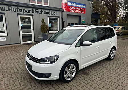 VW Touran Volkswagen Cup SITZH°PANO°AHK°TEMPOM°PDC°SCHECKHEFT!