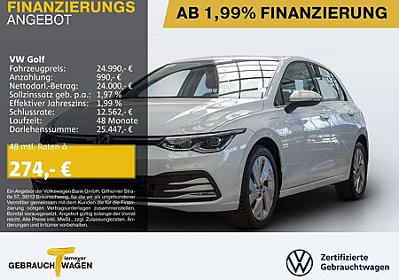 VW Golf Volkswagen eHybrid STYLE LM17 IQ.LIGHT ASSIST