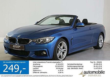 BMW 430 d A Cabrio M Sport Xenon Hifi HuD Navi AHK