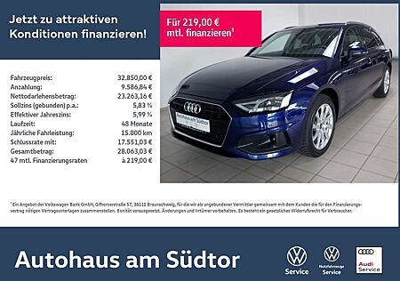 Audi A4 35 Avant 2.0 TDI S-tronic | LED AHK RFK Navi