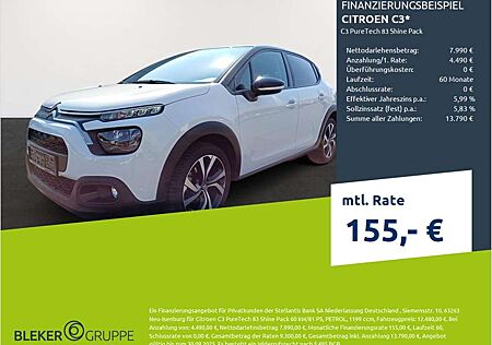 Citroën C3 Citroen PureTech 83 Shine Pack