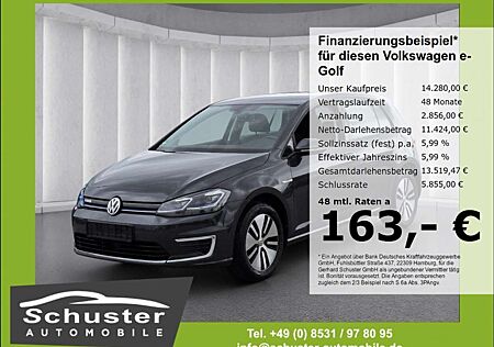 VW e-Golf Volkswagen *136PS LED Navi heizb.Frontsch PDCv+h CCS