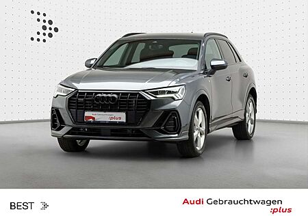Audi Q3 S line black 40 TDI qu. AHK*Navi*LED*virtual