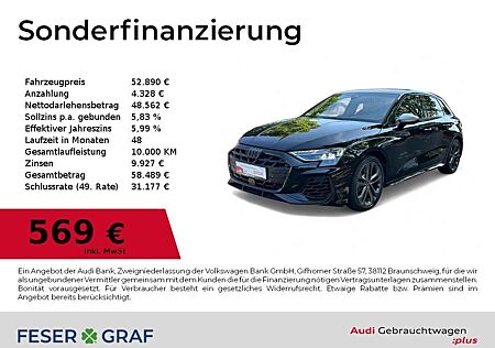 Audi S3 Sportback TFSI quattro Akrapovic/Sonos/SHZ/CarPlay