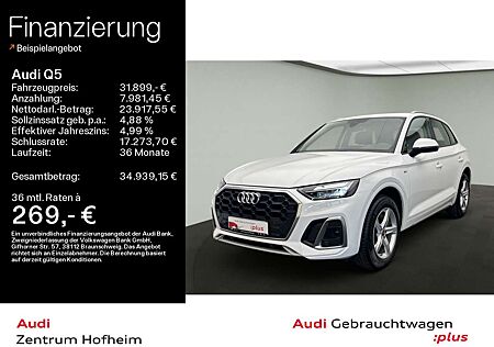 Audi Q5 35 TDI S line S tro*Pano*Standh*LED*Navi+*AHK