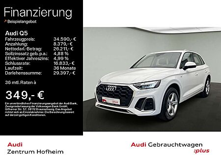 Audi Q5 35 TDI S line S tro*Pano*Standh*LED*Navi+*AHK