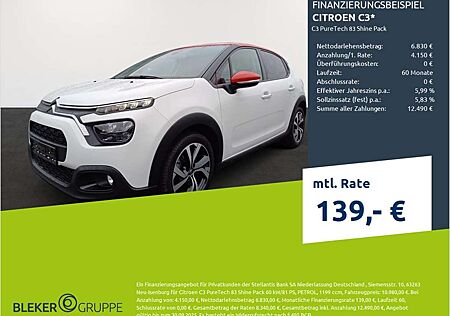 Citroën C3 Citroen PureTech 83 Shine Pack