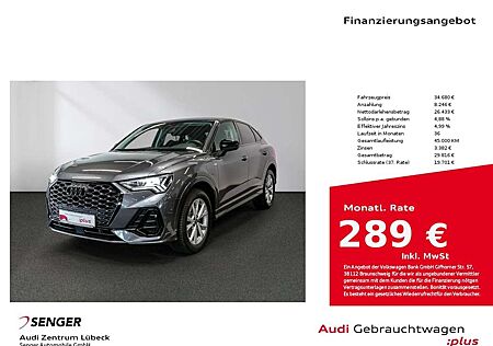Audi Q3 Sportback 45 TFSI e S line Nav Matrix PDC SHZ