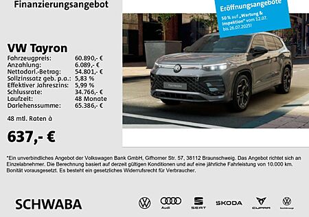 VW Tayron Volkswagen R-Line 1,5l eHybrid *AHK*PANO*Black*20''*