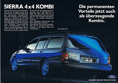Ford Sierra Ghia 4x4 Turnier - 2,8i V6