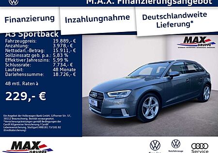 Audi A3 35 TFSI SPORT LED+PDC+NAVI+AHK+LM17