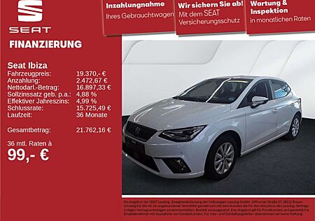 Seat Ibiza Style 1.0 TSI LED NAVI KEYLESS PDC RFK SHZ