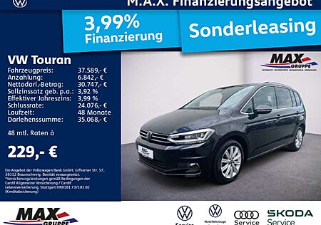 VW Touran Volkswagen 2.0 TDI DSG HIGHLINE 7 SITZE+LED+KAM+AHK