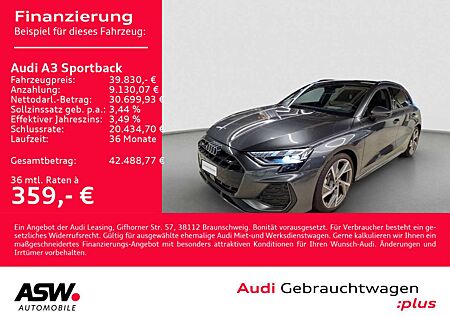 Audi A3 S line 35TDI Stron NAVI LED AHK ACC