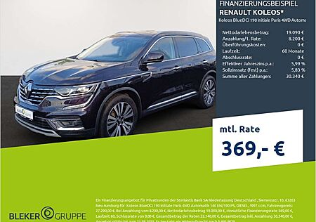 Renault Koleos BlueDCi 190 Initiale Paris 4WD Automatik