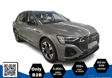 Audi Q8 e-tron 55 quattro S line Optikpaket schwarz