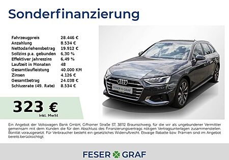 Audi A4 Avant 35 TFSI S Line Int Leder,LED,Navi