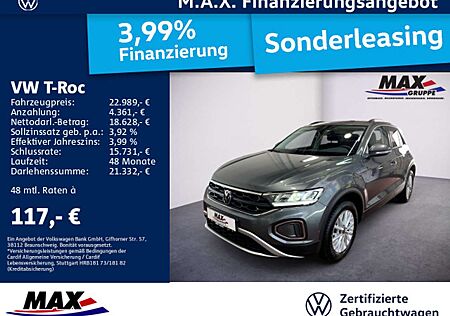 VW T-Roc Volkswagen 1.0 TSI LIFE LED+NAVI+APP+DCP+SITZHZG+ALU+
