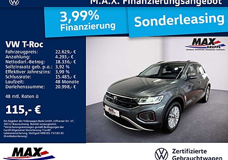 VW T-Roc Volkswagen 1.0 TSI LIFE LED+NAVI+APP+DCP+SITZHZG+ALU+