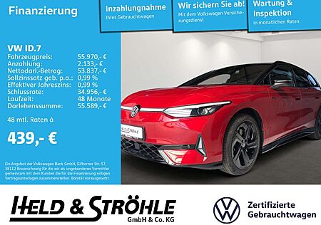 VW ID.7 Volkswagen Tourer GTX 4M IQ AHK WÄPU 360° AR-HUD 20"