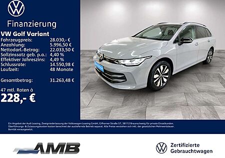 VW Golf Variant Volkswagen Goal 1.5 TSI AHK/Standhzg/01.30Gara