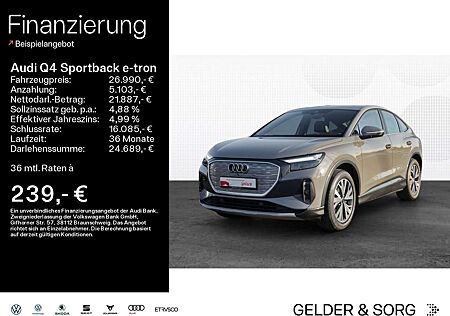 Audi Q4 e-tron Q4 Sportback 35 e-tron GRA*Pano*Virtual*Sound