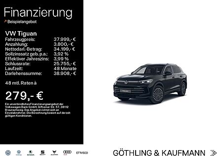 VW Tiguan Volkswagen 2.0 TDI DSG ELEGANCE*IQ.LIGHT*AHK*KAMERA*